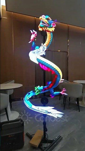 "Hot-Selling 3D Holographic Fan Projector–Captivating LED Display for Stunning Advertising Visuals!"
