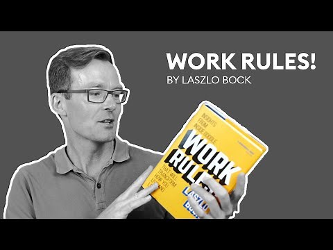 Book Review: Work Rules! By Laszlo Bock
