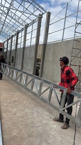 Large steel warehouse construction techniques and welding tricks,Install steel structure warehouse | Cooking Foods Srey Pov Natural life