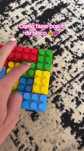 How to Make a Block Pop It Tutorial