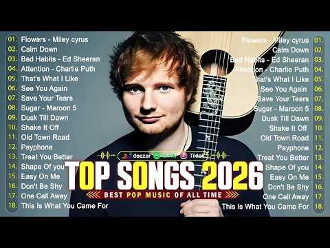 Taylor Swift, Bruno Mars, Adele, Rihanna, The Weeknd | Billboard Top 50 This Week English Songs