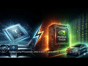 Tesla AI4 vs NVIDIA Thor: Ultimate Self-Driving Computer Showdown