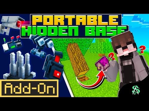 Portable Hidden Bases Add-On | Minecraft Marketplace | Showcase