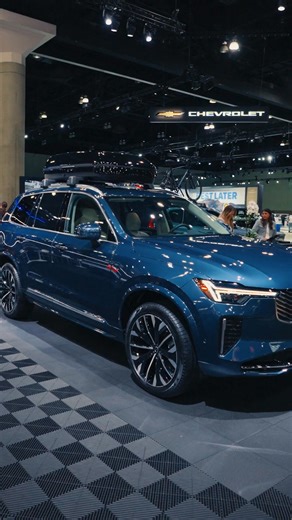 Volvo brings a sense of thoughtful design and future-focus to the floor. Come experience the vibe for yourself. #LAAutoShow2025 #AllRoadsLA | Los Angeles Auto Show