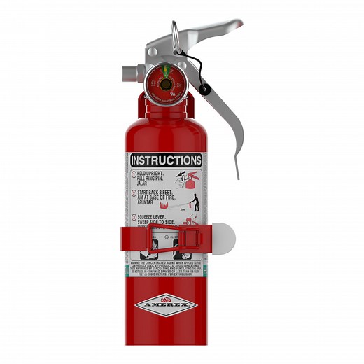 Amerex A384T Halotron I 1.4 lb. Fire Extinguisher with Nozzle 14400 - UL Rating 1B:C