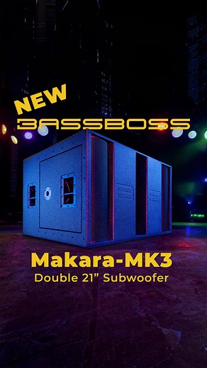 Meet the NEW Makara-MK3, the double 21" subwoofer that's ready to redefine your audio game! 🔊✨ Pair it with the Kraken-MK3 for an unstoppable bass duo.😱 Visit our @thenammshow Demo Room (Room 201D on level 2) to hear it LIVE!🎶 Click bassboss.com/makara to learn more! #MakaraMK3 #bassbossbass #proaudio #soundsystem #bassbossmk3 #audiotech #musicproduction #djsetup #mobiledj #djset #djlife #concertproduction #deepbass #subwoofer #bass #mobileaudio #paoftheday #soundsystemculture | BASSBOSS