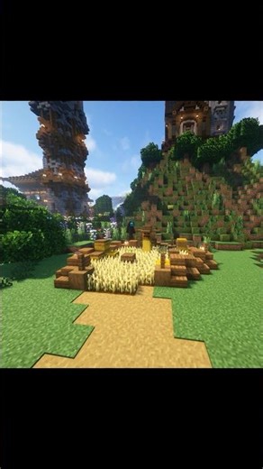 Wheat Farm 🌾 #minecraft #shorts #minecraftshorts