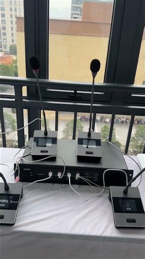 Professional Conference System for Meeting Rooms | Reliable Microphone, Speaker & Amplifier Solution