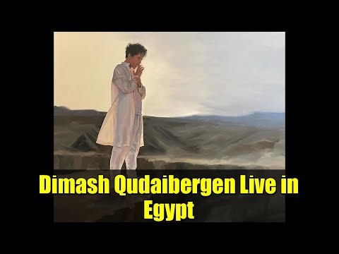 Dimash Qudaibergen Live in Egypt | Pyramids Concert & Art Exhibition Highlights