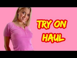 4K Micro Mini String Bikini Tiny Bikini Try-On Haul See-Everything Sheer Transparent #390