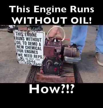13K views · 143 reactions | This engine runs WITHOUT OIL?! How?! Check out the full video (link in comments) for the full story. Now There’s Your Dinner!! | Taryl Fixes All | Facebook
