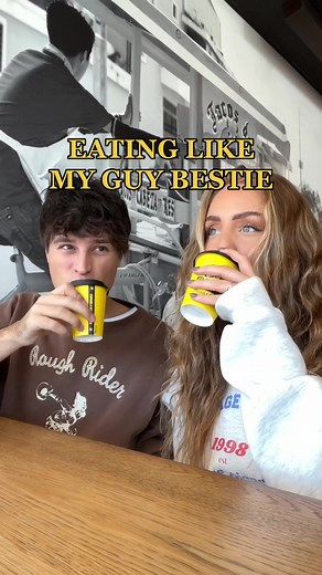 Eating Like My Guy Bestie Food Challenge