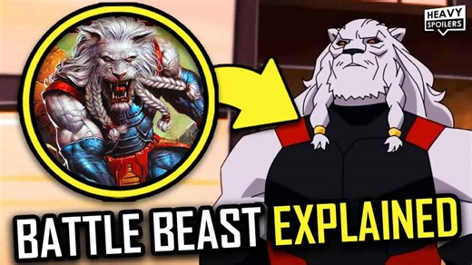 INVINCIBLE battle beast explained | Full comic history, show differences and origin story breakdown