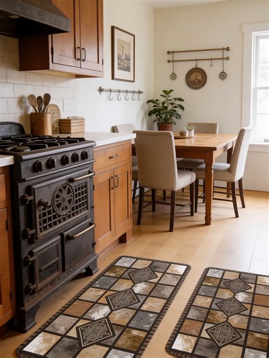 There’s something about a Tuscan-inspired mosaic that just feels like home. 🇮🇹 It’s like bringing a piece of a sun-drenched Italian villa into my kitchen. These earthy tones and intricate stone patterns give the space so much character without the cost of a remodel. A timeless touch for the heart of the home. ✨#TuscanStyle #KitchenAesthetic #HomeDecor #MediterraneanVibes #TimelessDesign #interiorinspo #newyearnewme
