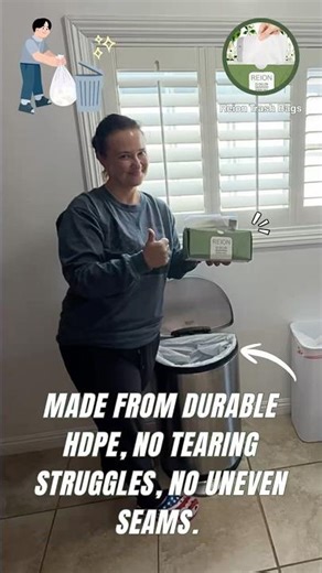 The trash bag that actually stops the smell #ProductReview #KitchenHacks