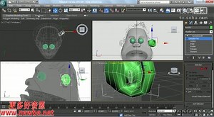 3ds.Max构建角色视频教程 (17)