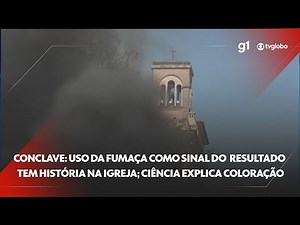 Conclave: uso da fumaça como sinal do resultado tem história na Igreja; ciência explica coloração