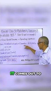 NOI: Calculate Net Operating Income for Real Estate #realestateinvesting #realestate #investing