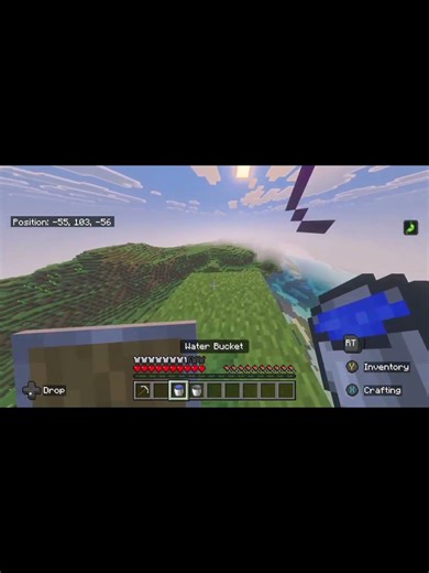 Don't drink and mlg. #minecraft #minecraftgameplay #minecraftshorts #minecraftmemes