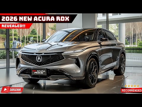 Exclusive Reveal: The New 2026 Acura RDX Is Sleeker, Smarter & More Powerful Than Ever!