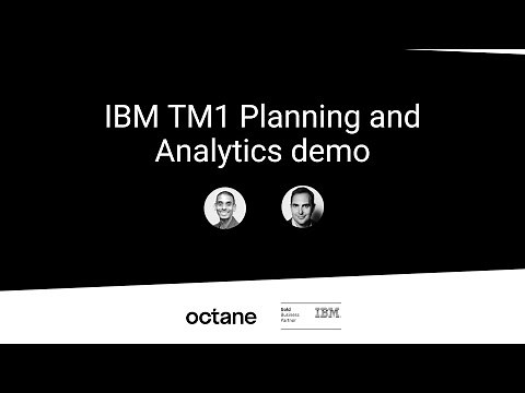 The definitive TM1 Planning and Analytics demo