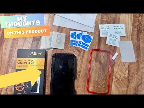 Phone 16 Screen Protector Review (Ailun 3+3 Pack) | Easy Install + Camera Lens Protection!