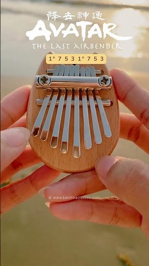 8 Key Kalimba Avatar's Love Tutorial #kalimba