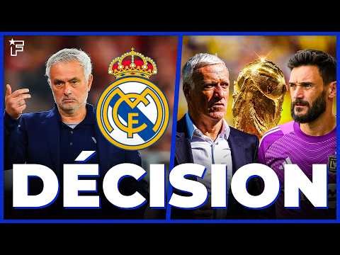 José Mourinho GRAND FAVORI au Real, la réponse CASH de Deschamps à Lloris | JT Foot Mercato