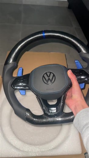 Upgrade Your Volkswagen R-Line with a Carbon Fiber Steering Wheel