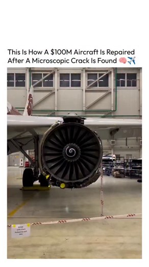The Technology on Instagram: "A commercial jet doesn’t fail when something breaks, it fails when something is ignored. 🔬🛠️ During a routine C-check inspection, technicians identified a small crack in the aircraft’s fairing structure, a non-pressurized but aerodynamically critical component that helps manage airflow and protect internal systems. The damaged section is precisely cut out, reinforced, and rebuilt using certified materials and strict tolerances, all under approved maintenance proce