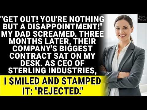 My Parents Kicked Me Out For Being "Useless"—Then Their Million-Dollar Deal Needed MY Signature