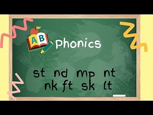 Phonics phase 4 blends and clusters phonemes st, nd, mp, nt, nk, ft, sk and lt.