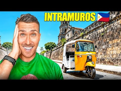 This Is Why Filipinos Love Intramuros 🇵🇭 (Exploring Manila by Electric Tuk-Tuk)
