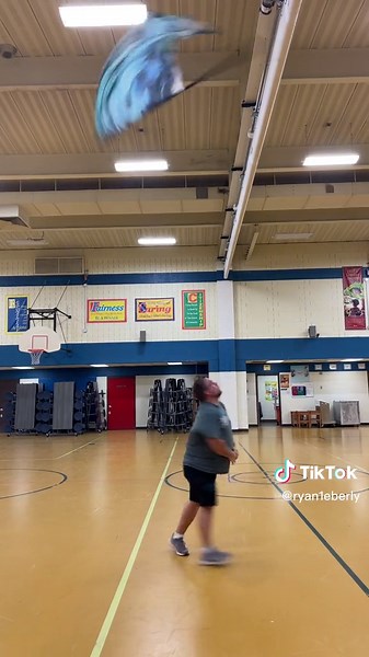 Color Guard Flag Tricks: Leg Catch Variation and Double Turn