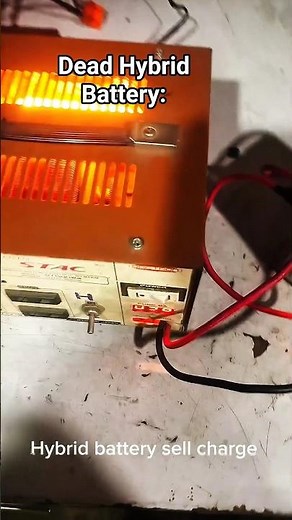Reviving a Dead Hybrid Battery: Cell Balancing & Charging Process