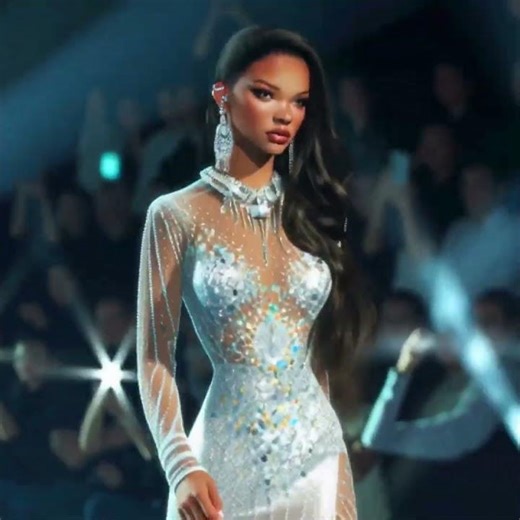 Runway Glamour In Motion.