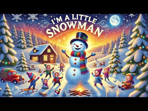 I'm A Little Snowman | Super Simple Songs | Nursery Rhymes for Winter | Fun Winter Song for Kids