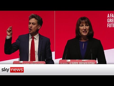 In full: Ed Miliband and Rachel Reeves deliver speeches at Labour Party conference