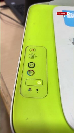 HP DeskJet 2135 Cartridge Error | Ink Light Blinking