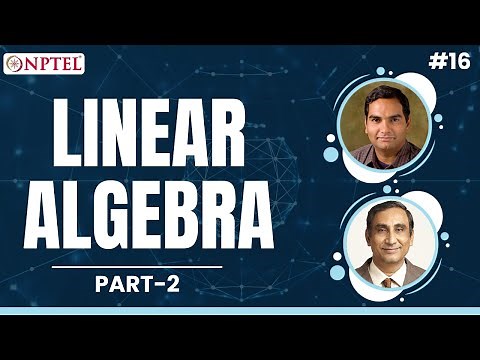 #16 LinearAlgebra:Distance,Hyperplanes,Eigenvalues&Eigenvectors|Part 1|Data Science for Engineers