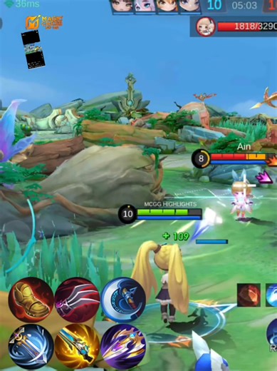 Layla is so cute in MLBB 3D #MCGG #MCGGNeonGuardians #MCGGPHCreators