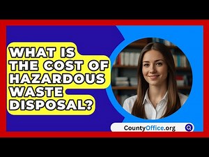 What Is The Cost Of Hazardous Waste Disposal? - CountyOffice.org