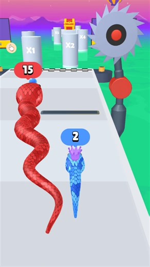 snake run 3d game new update 2025#viral #shorts #trending||ANKITFF #THARGAMER