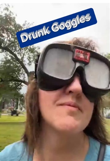Drunk Goggles! A simulation of what it’s like to see while intoxicated with two times over the legal limit. It was an a fun learning experience. At the Brattleboro VT New England Food Festival. #tiktok #fyp #festival #foodie #fun