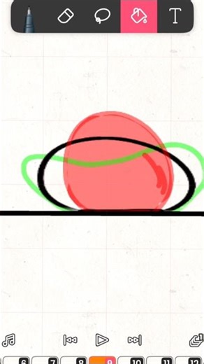 Bouncing Ball Animation, #flipaclip #animation
