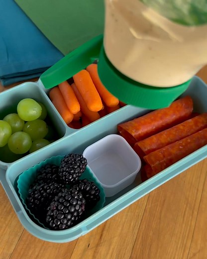8.5K reactions · 580 shares | Need some crave-worthy recipes to dial up the fun in your kid’s meal? Think outside the lunchbox, and build them a bento they can’t wait to dive into. | Hidden Valley Ranch | Facebook