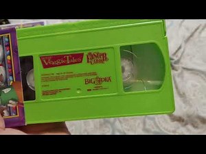 Caparison Of Veggietales An Easter Carol 2004-2005 VHS/DVD.