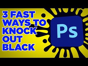 3 Fast Ways to Knock Out Black in Photoshop