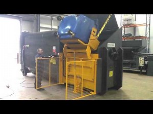 Portable Compactor with Bin Lift
