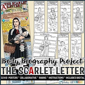 The Scarlet Letter, Body Biography Project®, Characterization, Character Study